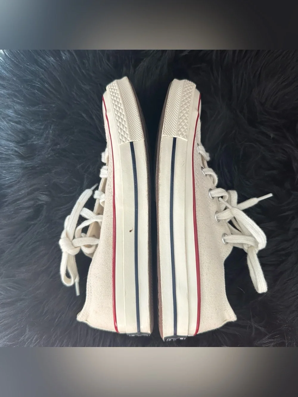 Converse off white